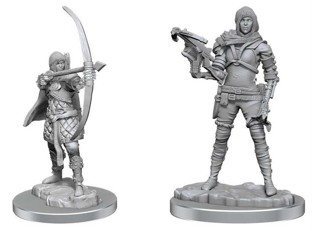 Wizkids  90615 Human Rogue Wizkids Deep Cuts Unpainted Miniatures