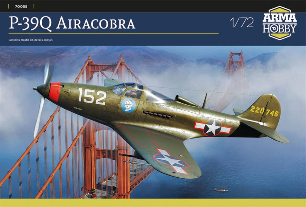 Arma Hobby 1/72 70055 P-39Q Aircobra USAF WW2 Plastic Kit