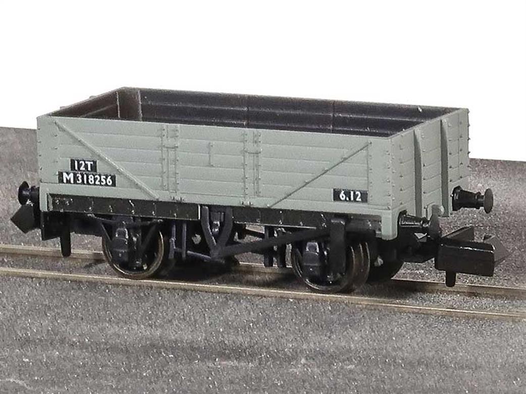 Peco N NR-5004 B BR 5 Plank Open Wagon New 9ft Wheelbase Model