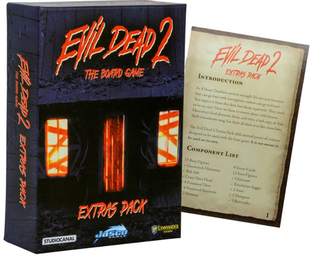 JASED02 Evil Dead 2 The Board Game Extras Pack