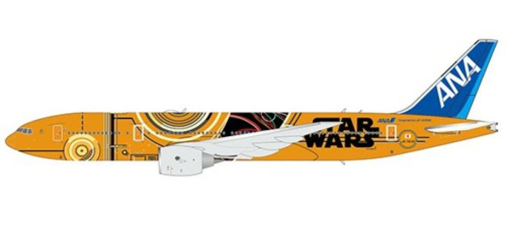 J C Wings 1/400 4772013 All Nippon Airways 777-200ER  Star Wars Livery