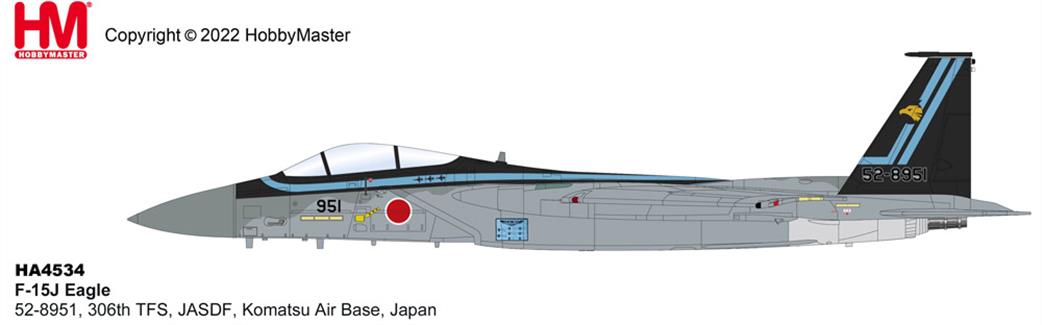 Hobby Master 1/72 HA4534 F-15J Eagle JASDF