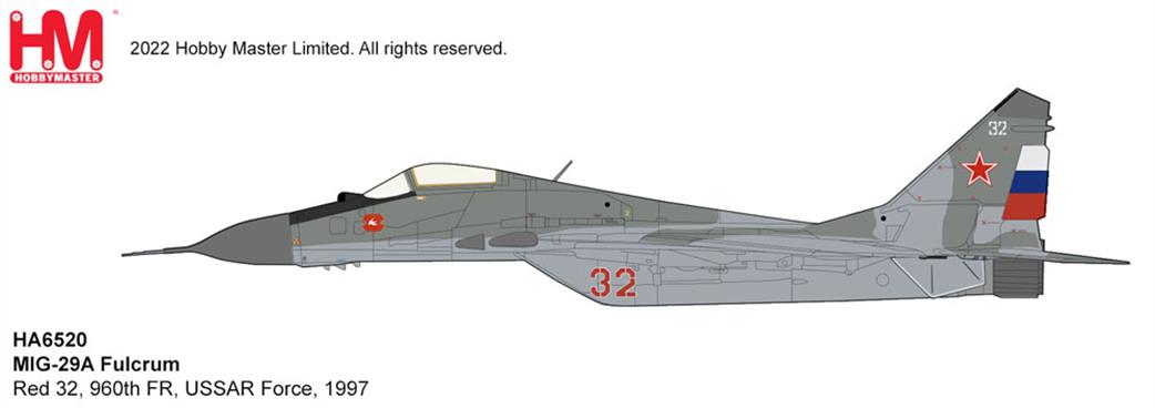 Hobby Master 1/72 HA6520 MiG-29A Fulcrum USSR Air Force