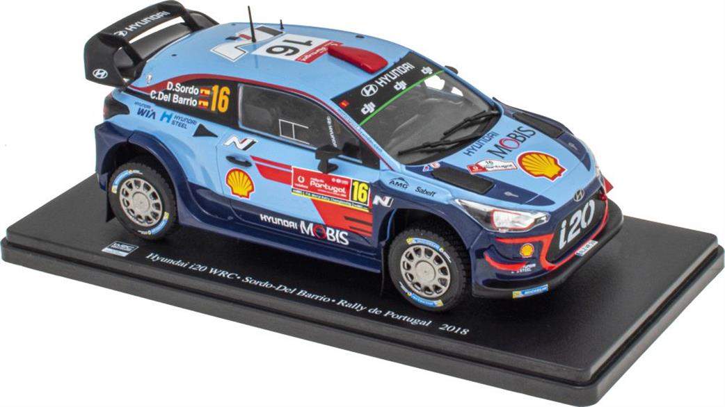 MAG 1/24 MAG NC01 Hyundai i20 WRC Sordo Del Barrio Rally de Portugal 2018