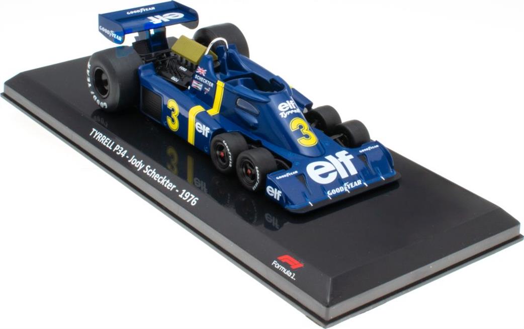 MAG 1/24 MAG MX04 Tyrrell P34 Jody Scheckter 1976 #3