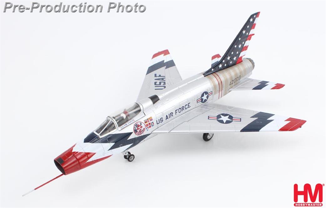 Hobby Master 1/72 HA2123 F-100 Super Sabre Skyblazers 1960 Season