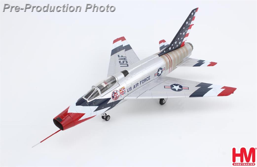 Hobby Master 1/72 HA2124 F-100 Super Sabre Skyblazers 1960 Season