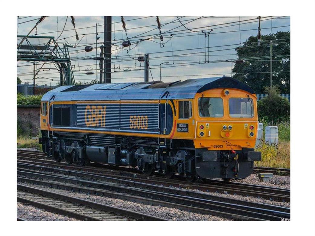 Gaugemaster N GM2210501 GBRf 59003 Yeoman Highlander ex-FY Class 59/0 Locomotive GB Railfreight Blue & Orange Gaugemaster Collection