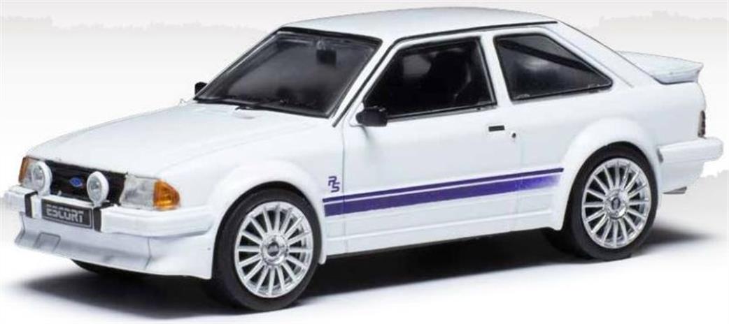 IXO 1/43 CLC420 Ford Escort MK III RS Turbo White 1984 Model