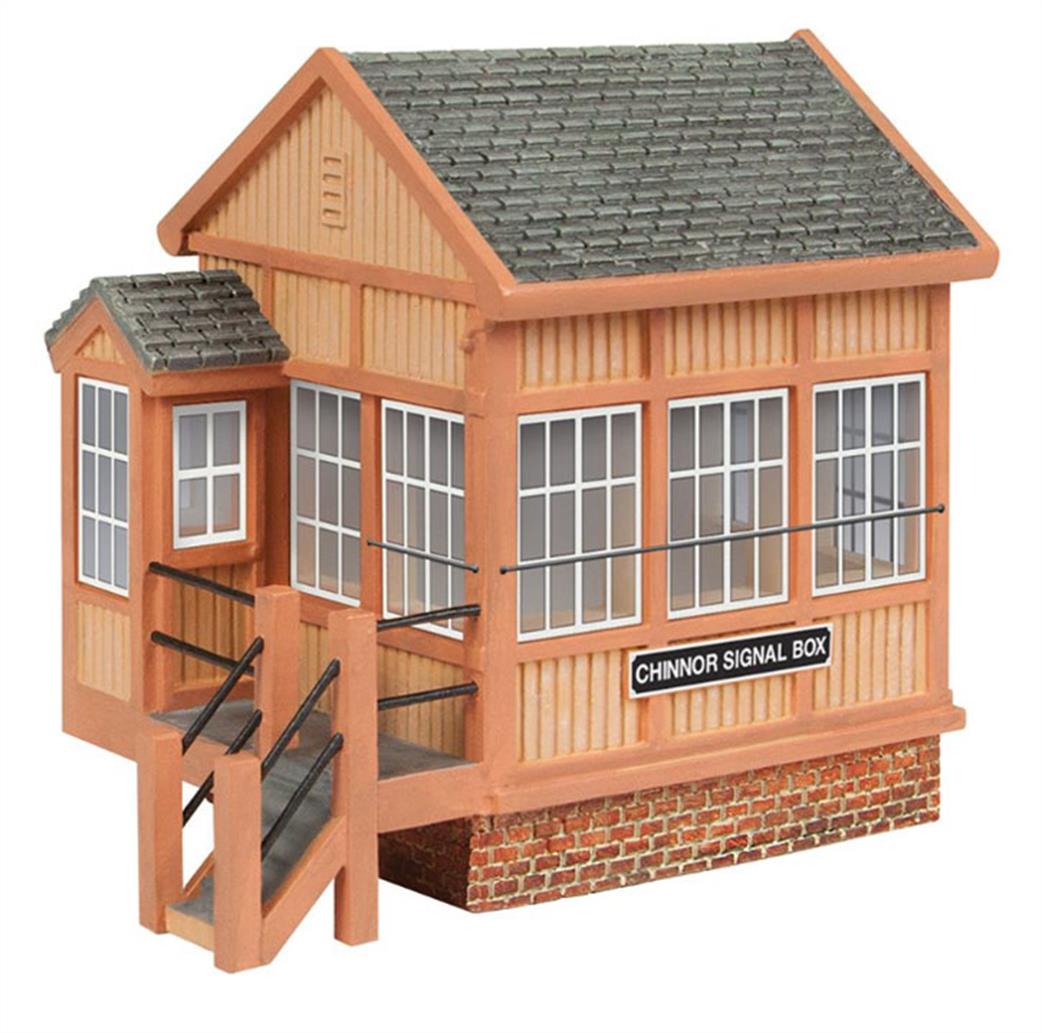 Hornby OO R7393 GWR Chinnor Signal Box Painted Cast Resin Building