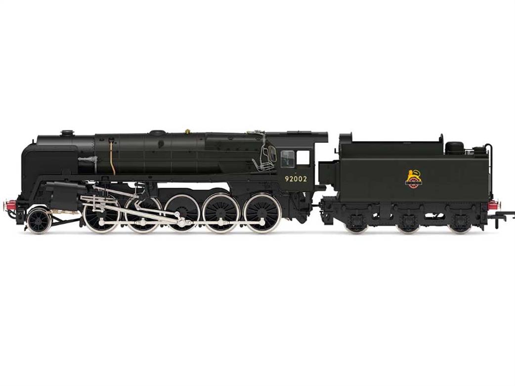 Hornby OO R30132 BR 92002 Standard Class 9F 2-10-0 Goods Engine BR Black Early Emblem