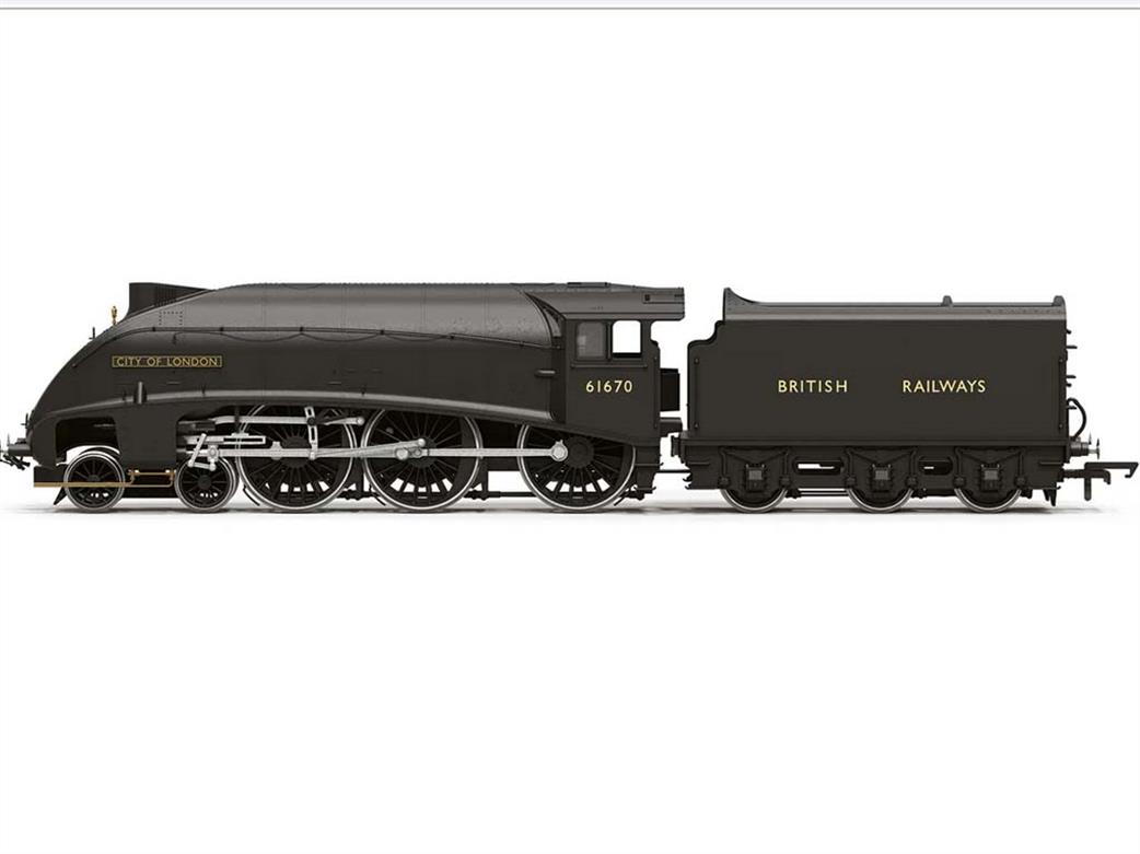 Hornby OO R30137 BR 61670 City of London Gresley Class B17/5 4-6-0 Black BRITISH RAILWAYS