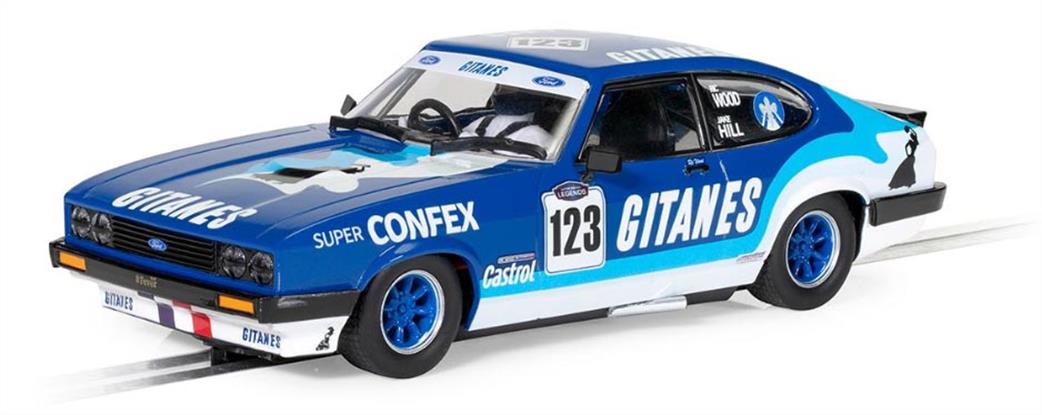 Scalextric 1/32 C4402 Ford Capri MK3 Gerry Marshall Trophy Winner 2021 Jake Hill Slot Car Model