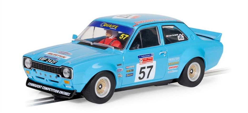 Scalextric 1/32 C4445 Ford Escort MK1 Tony Paxman Racing Slot Car