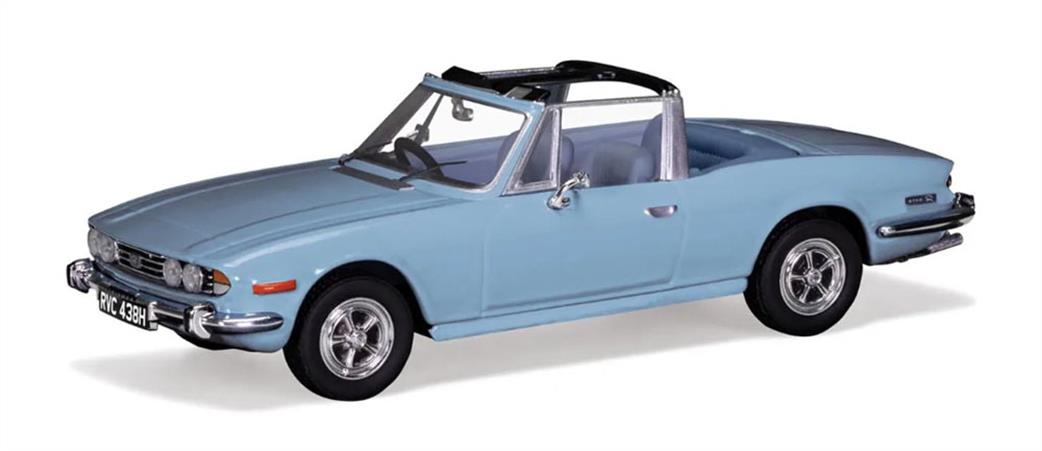 Corgi 1/43 VA10117 Vanguard Triumph Stag Mk1 Pre-Production Car (LD17) Wedgewood Blue