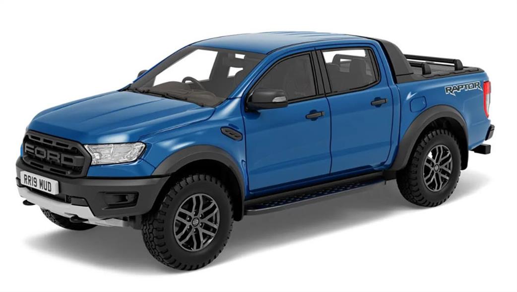 Corgi 1/43 VA15201 Ford Ranger Raptor Performance Blue Diecast Model