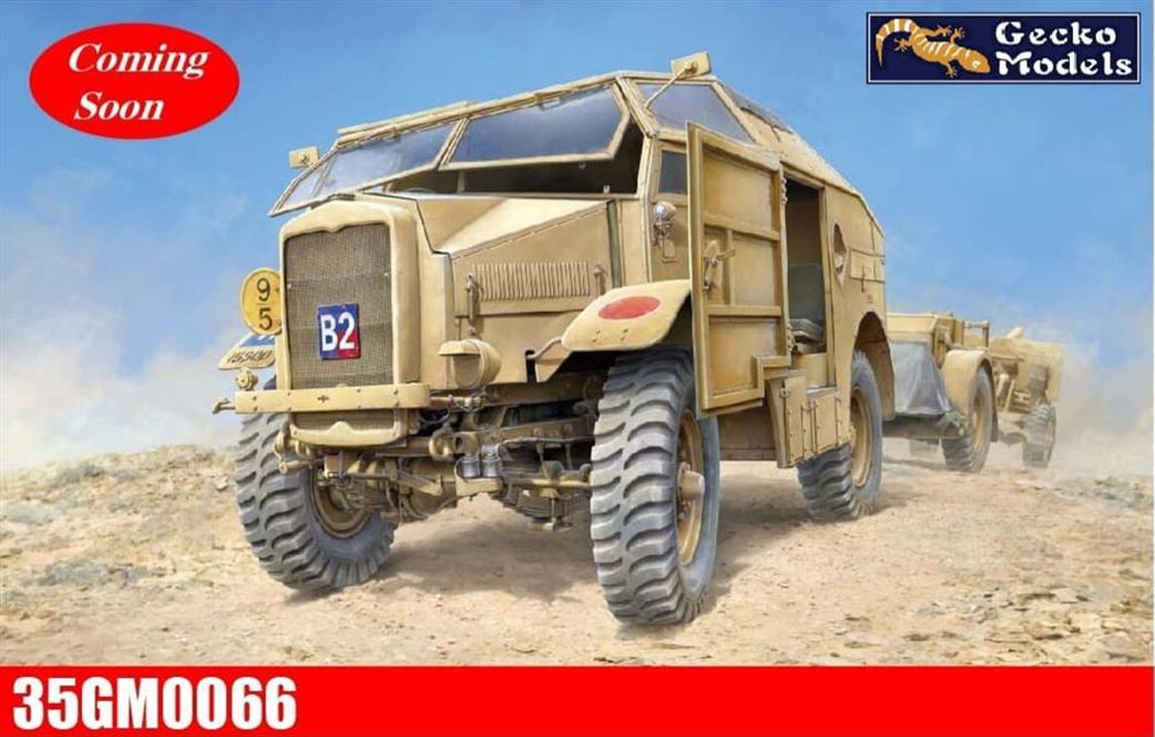 Gecko Models 1/35 35GM0066 British WWII Tractor 4x4 Field Artillery C8 Quad Mk. II Late