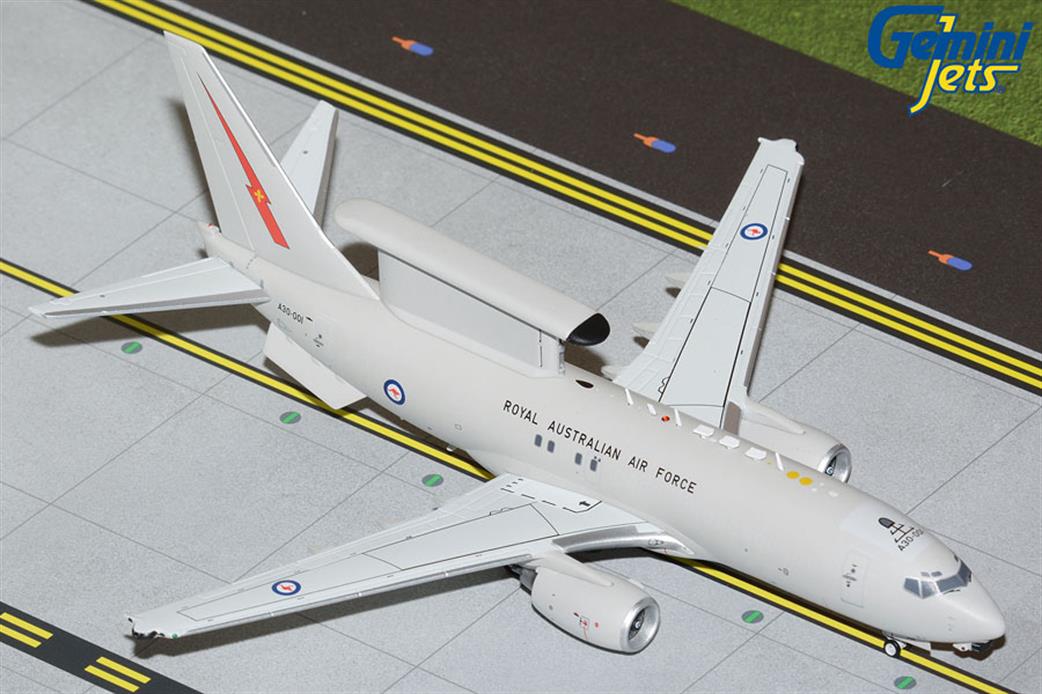 Gemini Jets 1/200 G2RAA1188 ROYAL AUSTRALIAN AIRFORCE E-7A WEDGETAIL (B737 AEW&C) NEW TOOLING