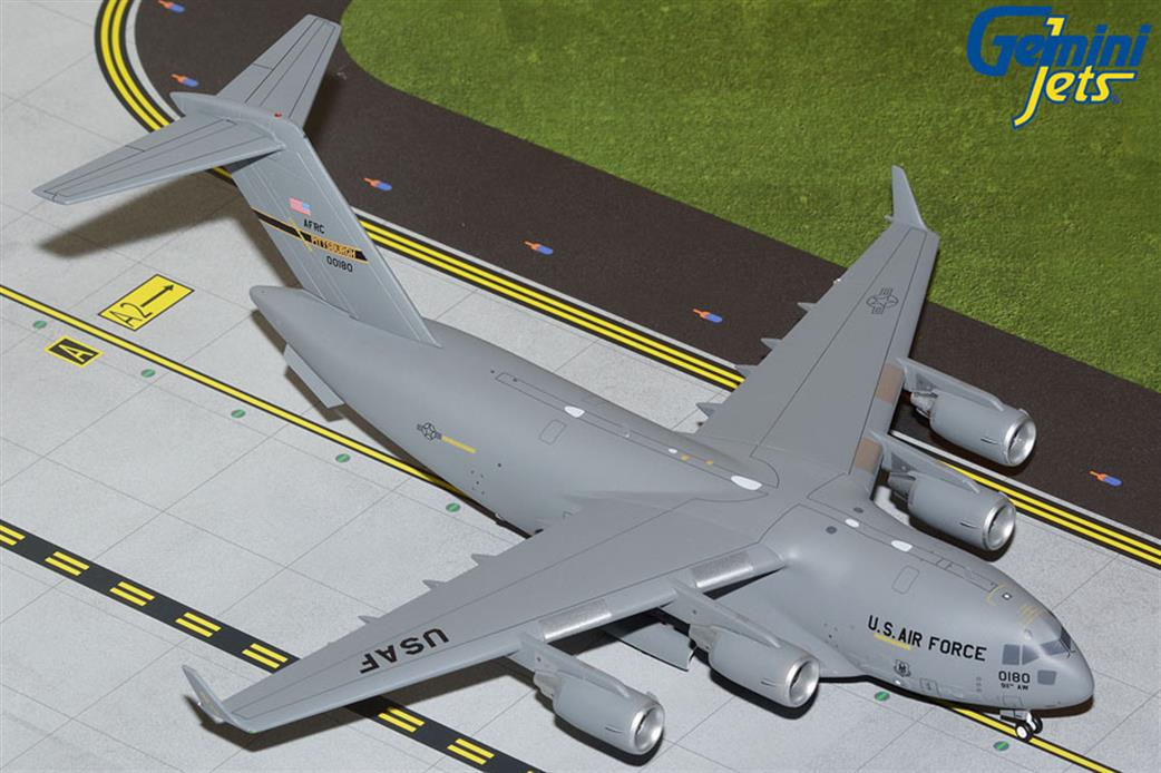 Gemini Jets 1/200 G2AFO1206 USAF C-17A GLOBEMASTER III 00-0180 PITTSBURGH ARS