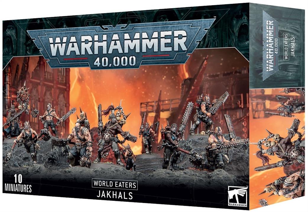 Games Workshop 28mm 43-57 World Eaters Jakhals