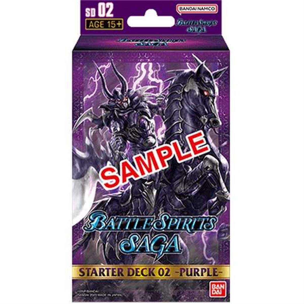 Bandai  ST02 Battle Spirits Saga Call of the Curse Starter Deck