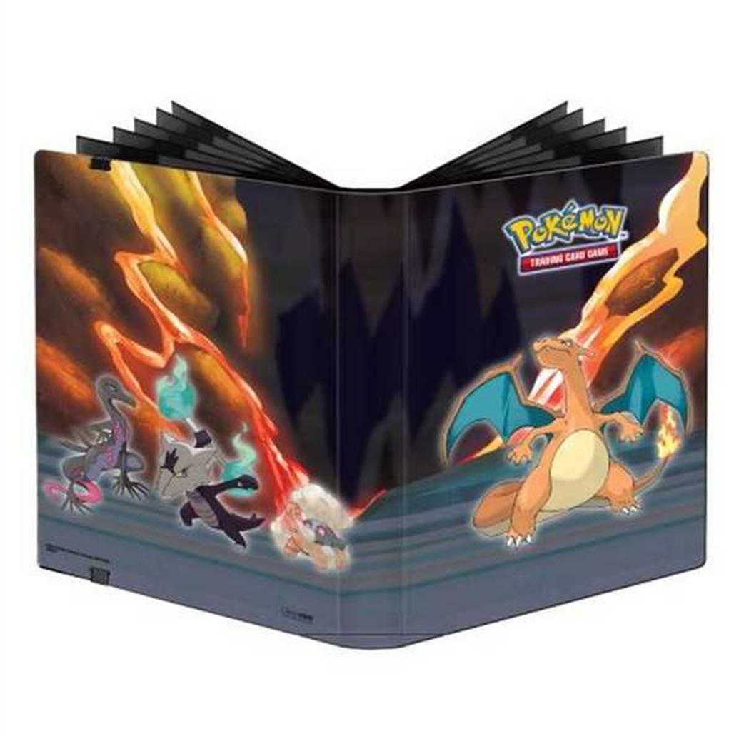 Ultra Pro  16133 A4 Pokemon Gallery Series Scorching Summit Pro-Binder Portfolio