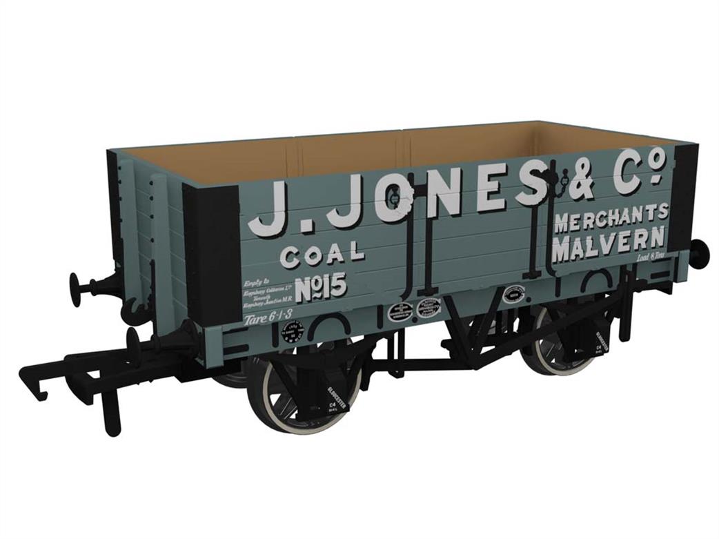 Rapido Trains OO 967002 J Jones & Co, Malvern RCH 1907 5 Plank Open Wagon 15