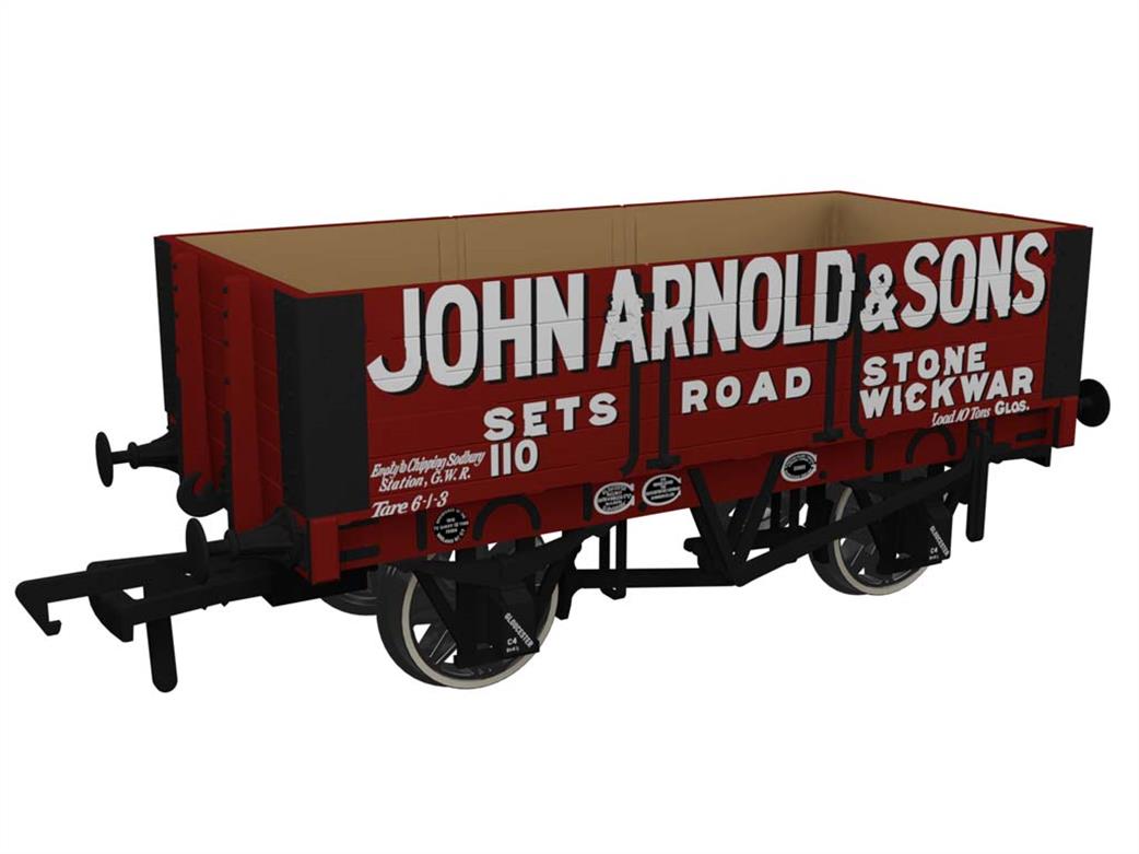 Rapido Trains OO 967003 John Arnold & Sons, Wickwar RCH 1907 5 Plank Open Wagon 110