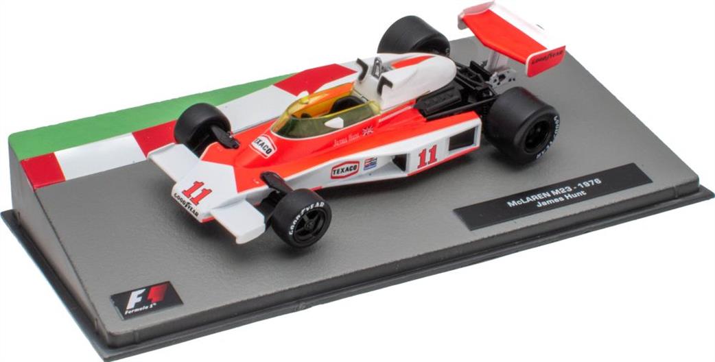 MAG 1/43 MAG NS026 McLaren M23 1976 James Hunt Cased F1 Collection