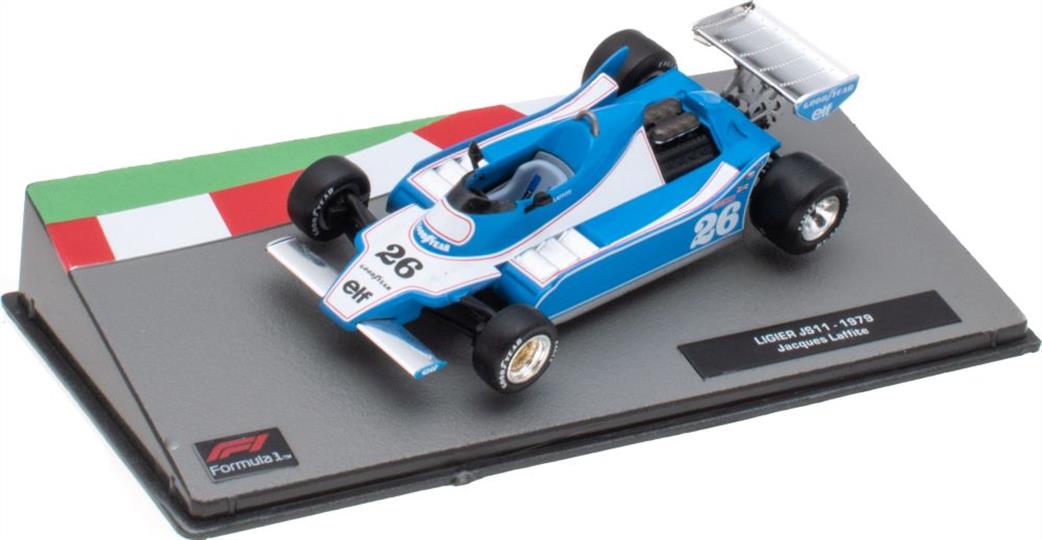 MAG 1/43 MAG NS038 Ligier Js11 1975 Jacques Laffite Cased F1 Collection