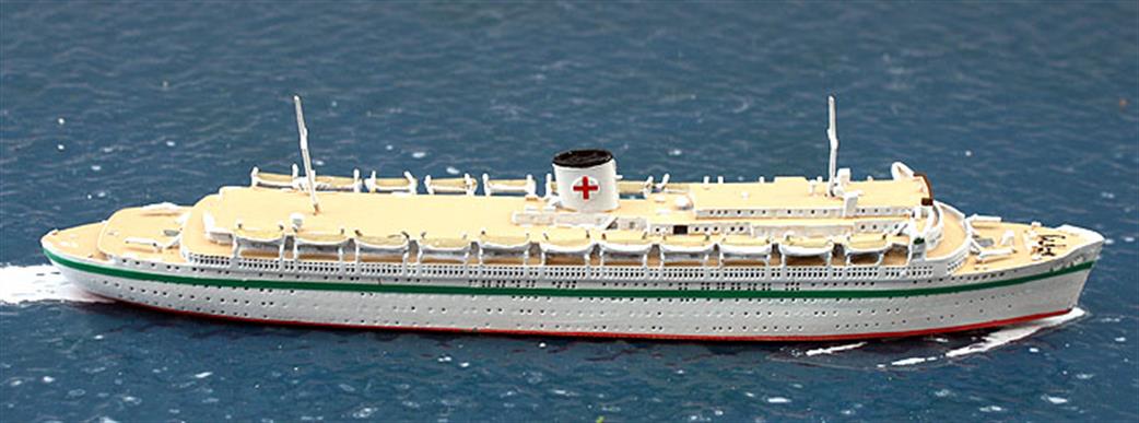 CM Models 1/1250 CM-P61sh Wilhelm Gustloff, German hospital ship 1939-40