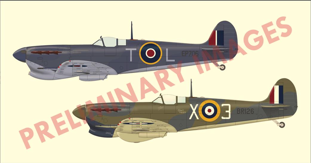 Eduard 1/48 11172 The Malta Story Dual Combo Limited Edition Spitfire Kit Set