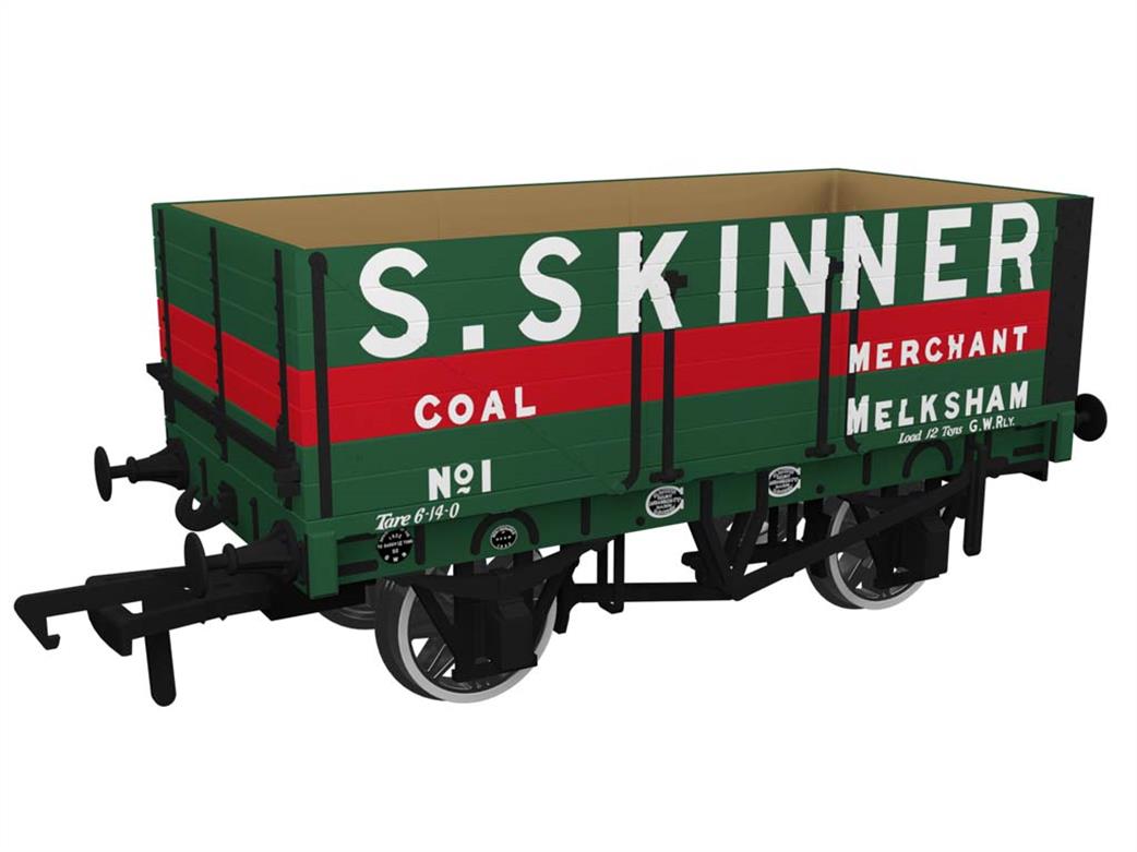 Rapido Trains OO 967201 S Skinner, Melksham RCH 1907 Type 7 Plank Open Wagon 1