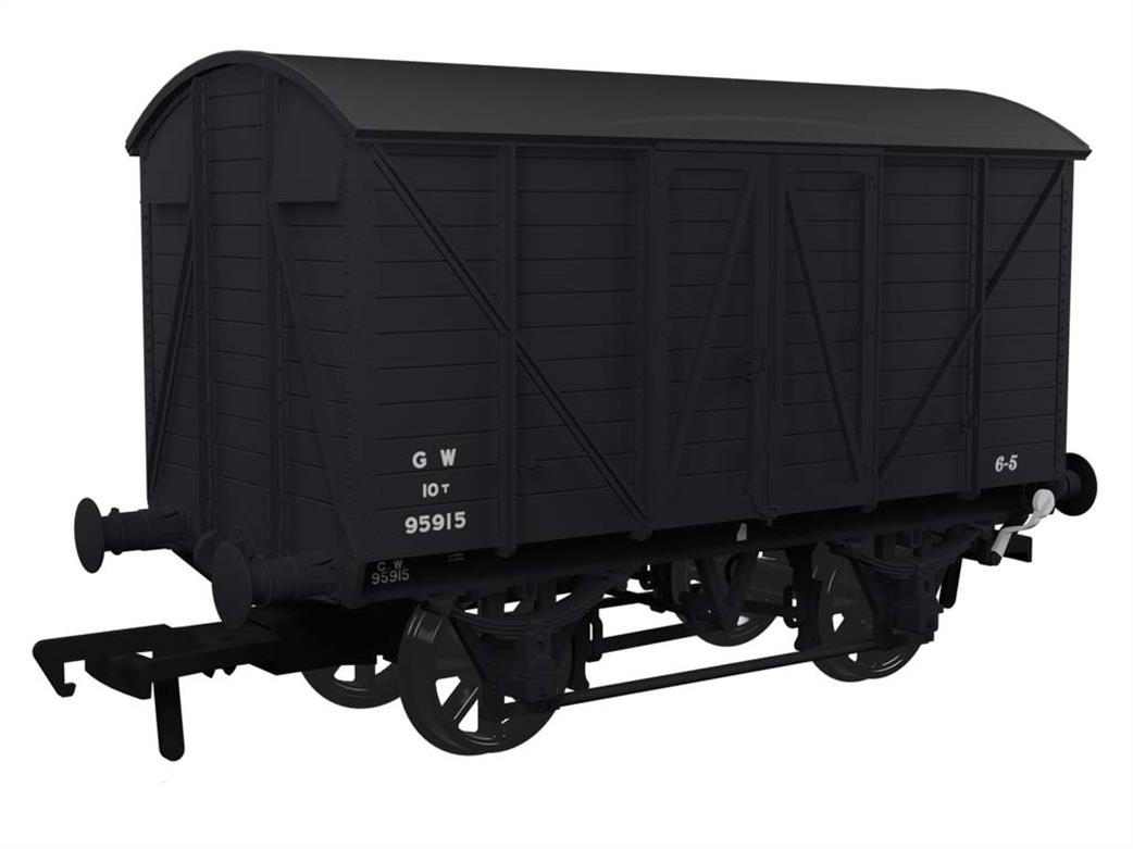 Rapido Trains OO 944021 GWR 93915 Diagram V16 MINK Ventilated Box Van GWR Grey Post-1942 Smaller Lettering