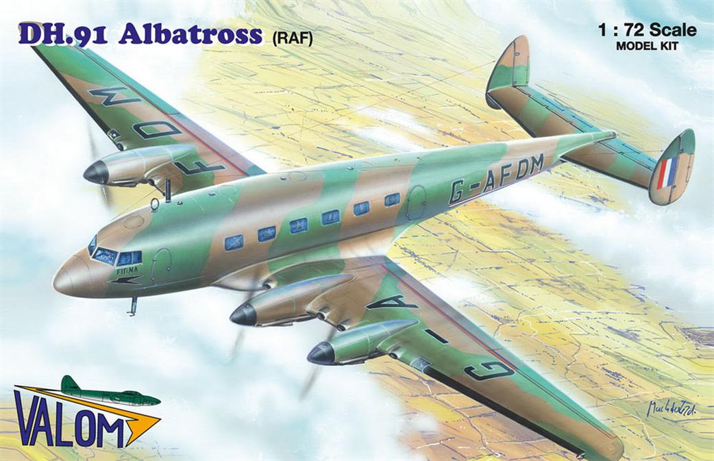 Valom 1/72 72129 DH.91 Albatross RAF Transport Aircraft Kit