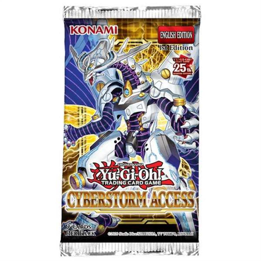 Konami  160534 Yu-Gi-Oh! Cyberstorm Access Booster