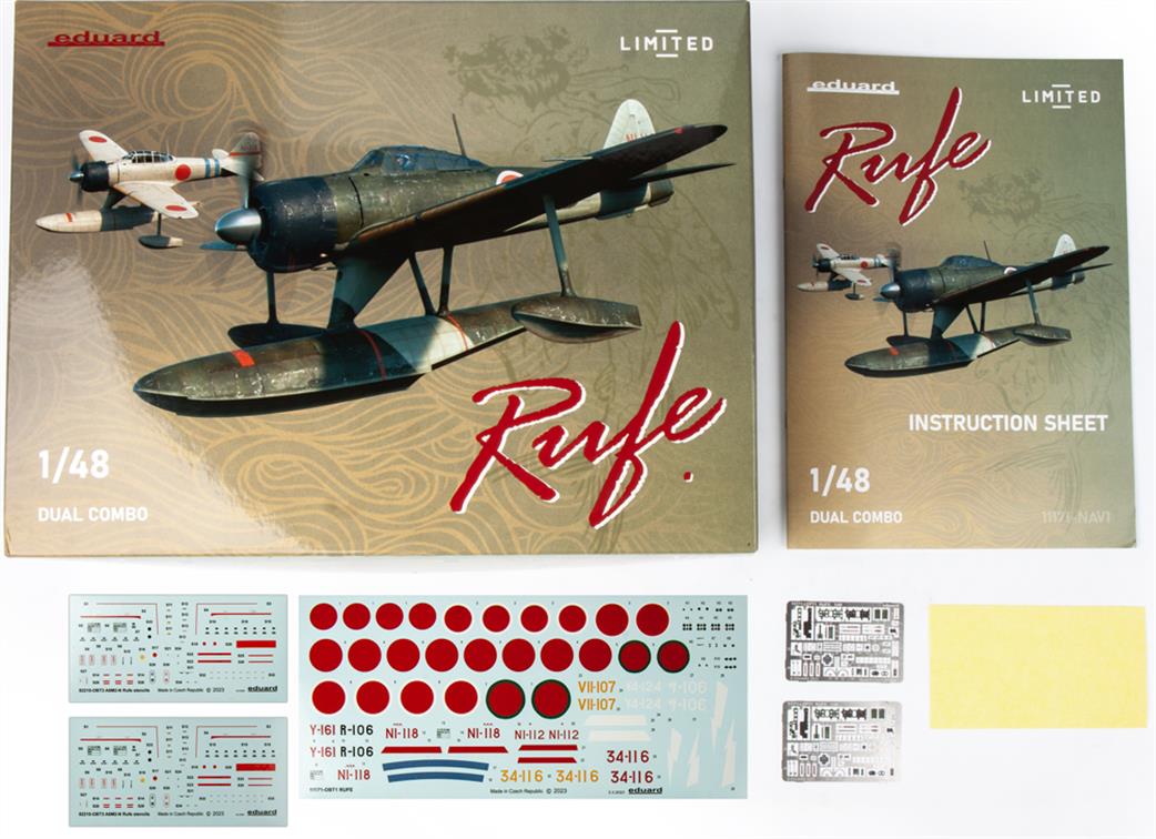 Eduard 1/48 11171 Rufe Japanese WW2 Seaplane Dual Combo Profipak