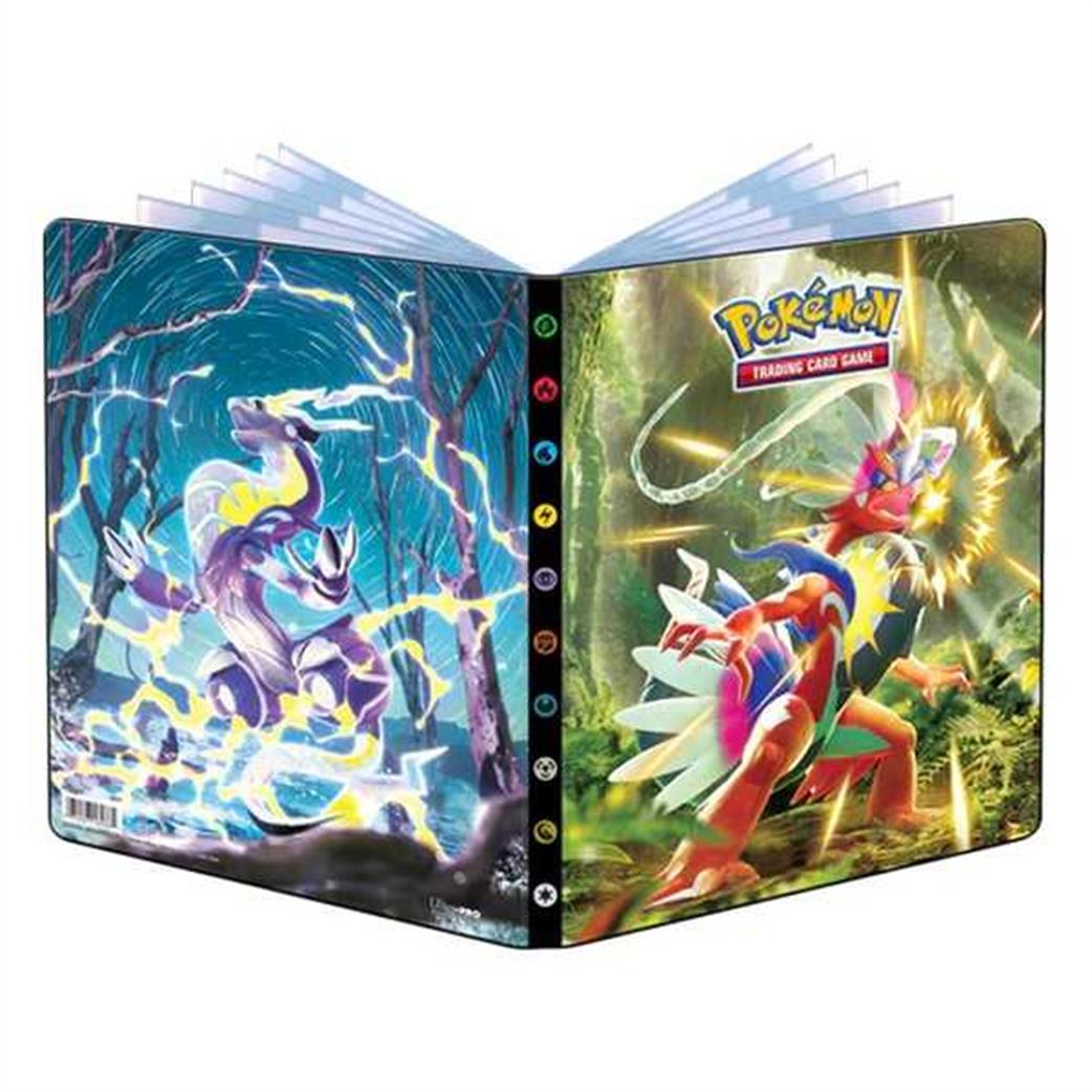 Ultra Pro  16066 Pokemon Scarlet & Violet 9 Pocket Portfolio