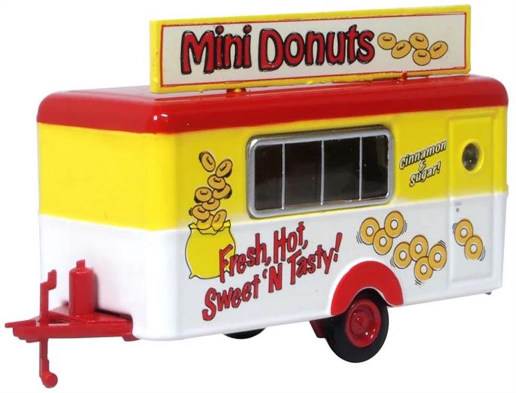 Oxford Diecast 1/76 76TR019 Mobile Trailer Mini Donuts