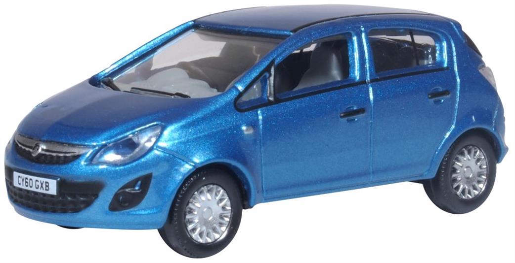 Oxford Diecast 1/76 76VC005 Vauxhall Corsa Oriental Blue