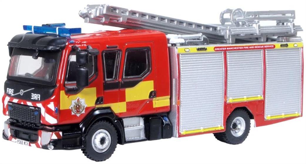 Oxford Diecast 1/76 76VEO003 Greater Manchester F & R Service Volvo FL Emergency One Pump