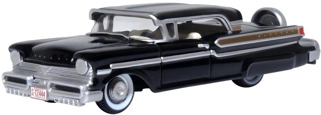 Oxford Diecast 1/87 87MT57005 1957 Mercury Turnpike Tuxedo Black