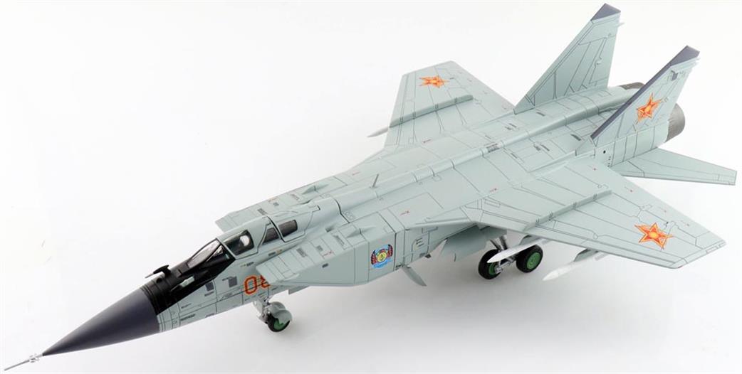 Hobby Master 1/72 HA9704 MIG-31BM Foxhound Kazakhstan Air Defense Force Diecast Model