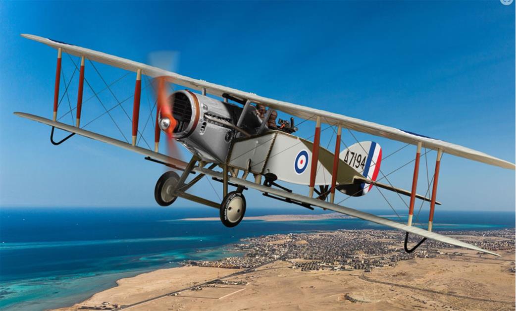 Corgi 1/48 AA28803 Bristol F-2B Fighter, A7194, Capt. Arthur H Peck & Capt. John JL Williams, No.111 Squadron, Egypt, October 1917