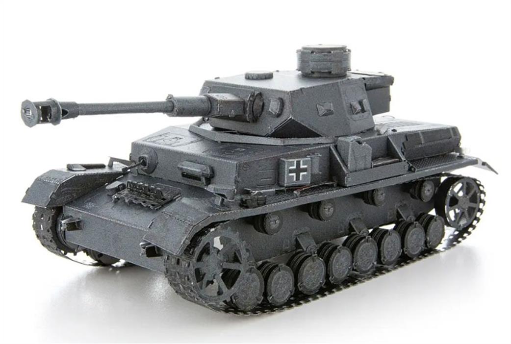 Metal Earth 1/50 PS2001 Panzer IV Pre Coloured Premium Series Metal Kit