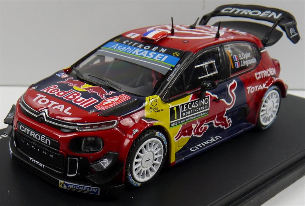 MAG 1/43 MAG PB05 Citroen C3 2019 Ogier #1 Monte Carlo Rally Collection