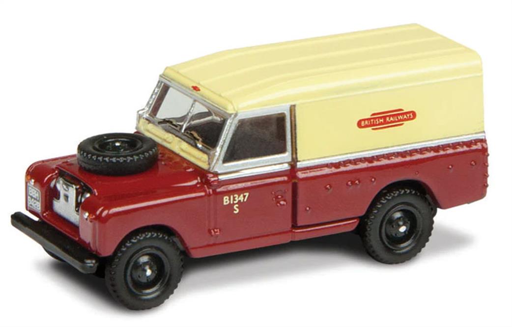 Oxford Diecast 1/120 120LAN2001 Land Rover Series 2 LWB Hard Top British Railways