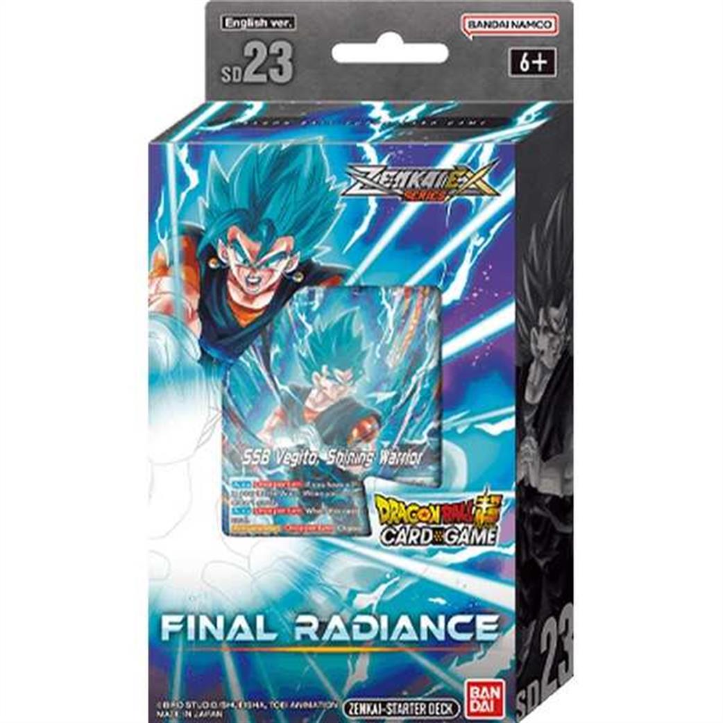 Bandai  SD23 Dragonball SCG Zenkai Series Final Radiance Starter Deck