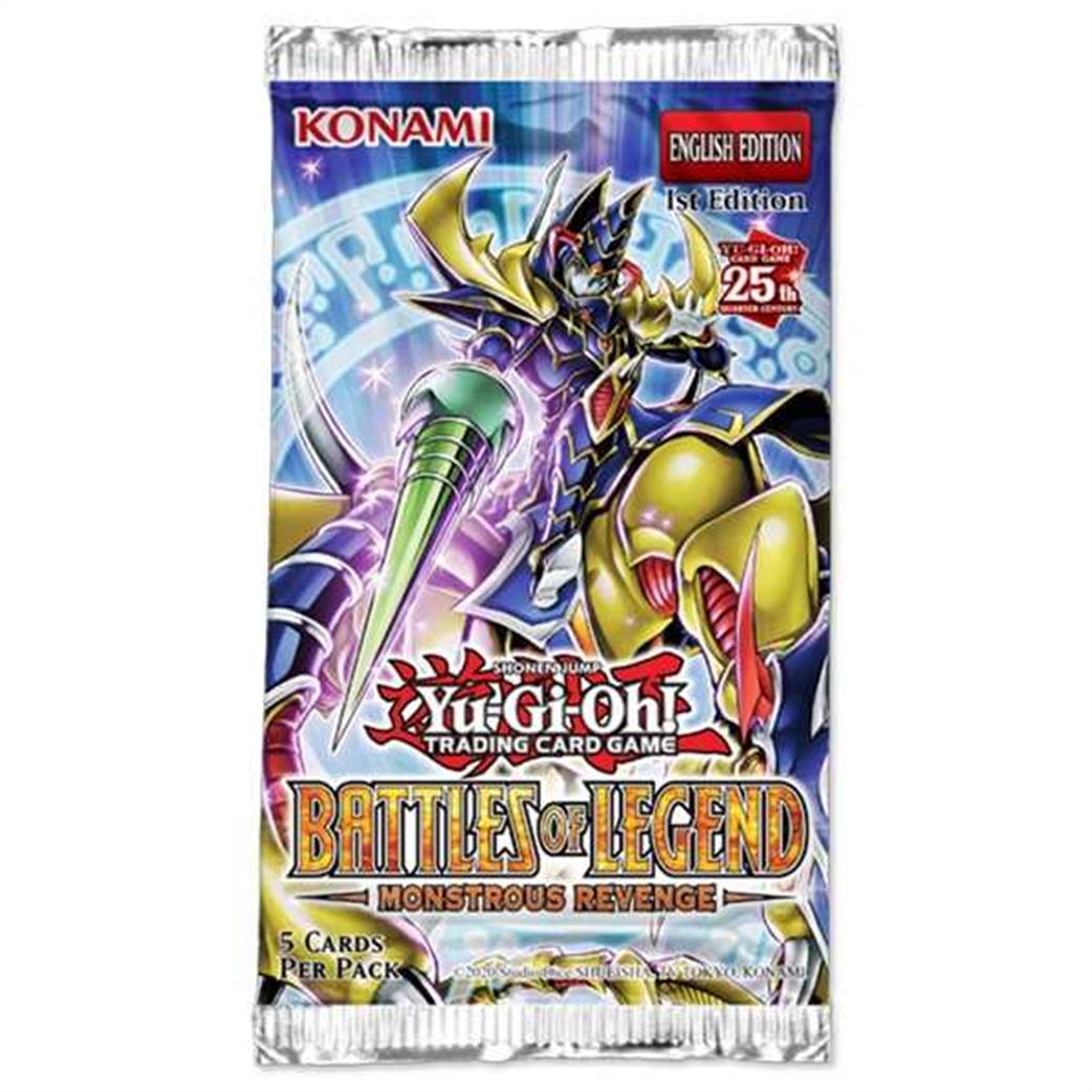 Konami  KON716470 Yu-Gi-Oh! Battles of Legend: Monstrous Revenge Booster