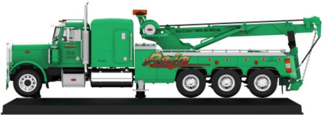 IXO 1/43 TTR031 Peterbilt 359 Wrecker Green Diecast Model